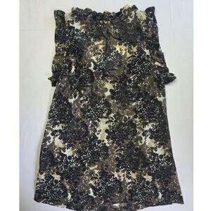 Converse One Star sheer floral top vintage size XS